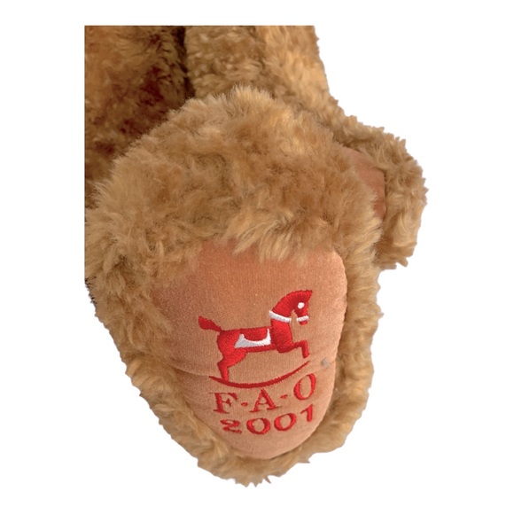 FAO Schwarz 2001 Plush Teddy Bear - Picture 2 of 6